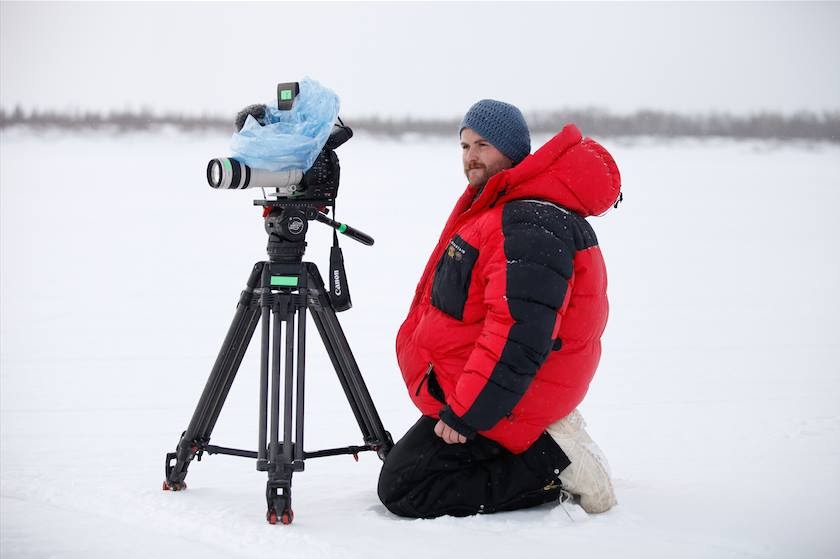 Oliver with camera